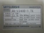 Mitsubishi FR-V240E-3.7K Freqrol V200 Inverter AC Drive 3.7kW 400V 10A *Tested* - Image 10