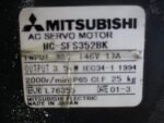 Mitsubishi HC-SFS352BK AC Servo Motor 146VAC 17A 2000rpm 3.5kW *Tested* - Image 8