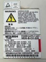 Mitsubishi MDS-B-CV-220 Servo Power Supply Unit 200-230VAC 95A 270-311DC*Tested* - Image 8