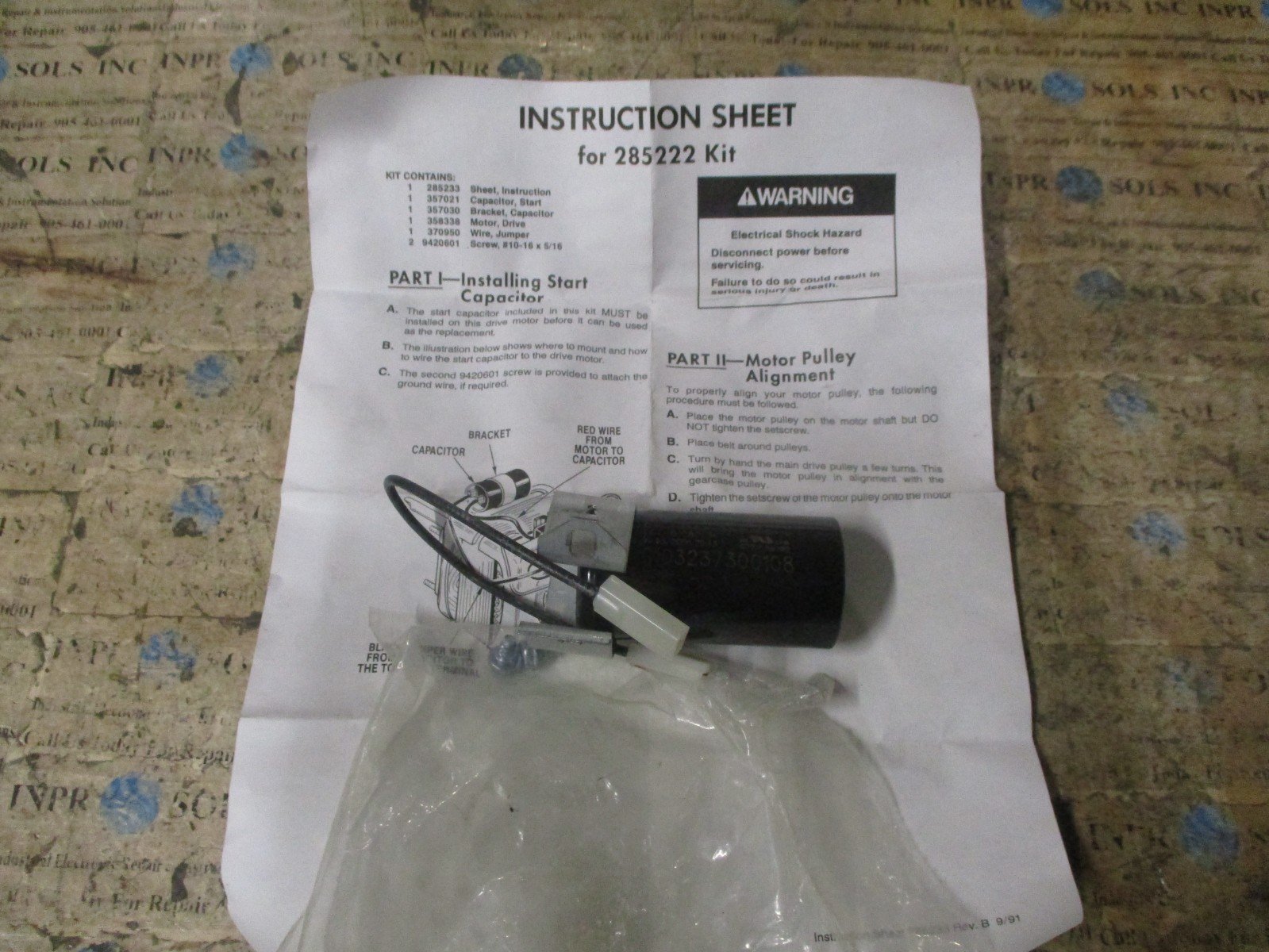 NGM-61B1D110189NNEM-Capacitor-189-227MFD-Capacitor-110VAC-65C-NEW-157145458089 NGM 61B1D110189NNEM Capacitor 189-227MFD Capacitor 110VAC 65C *NEW* - Image 1