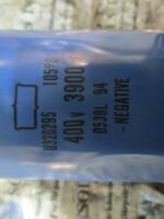 NIPPON CHEMI-CON U32D295 Capacitor 400V 3900uF 0538L 94 Capacitor *TESTED* - Image 7