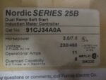 Nordic 91CJ34A0A Dual Ramp Soft Start Motor Control 3/7.5HP 230/460VAC *Tested* - Image 6