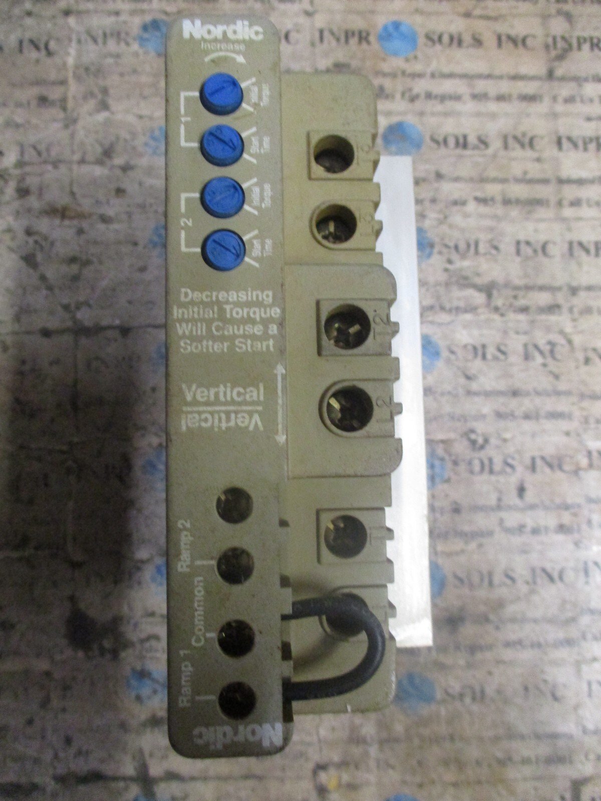 Nordic-91CJ34A0A-Dual-Ramp-Soft-Start-Motor-Control-375HP-230460VAC-Tested-155709949389 Nordic 91CJ34A0A Dual Ramp Soft Start Motor Control 3/7.5HP 230/460VAC *Tested* - Image 1