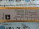 OMRON F3SN-B0367P25-L Safety Light Curtain Type 2 Emitter *Fully Tested* - Image 6