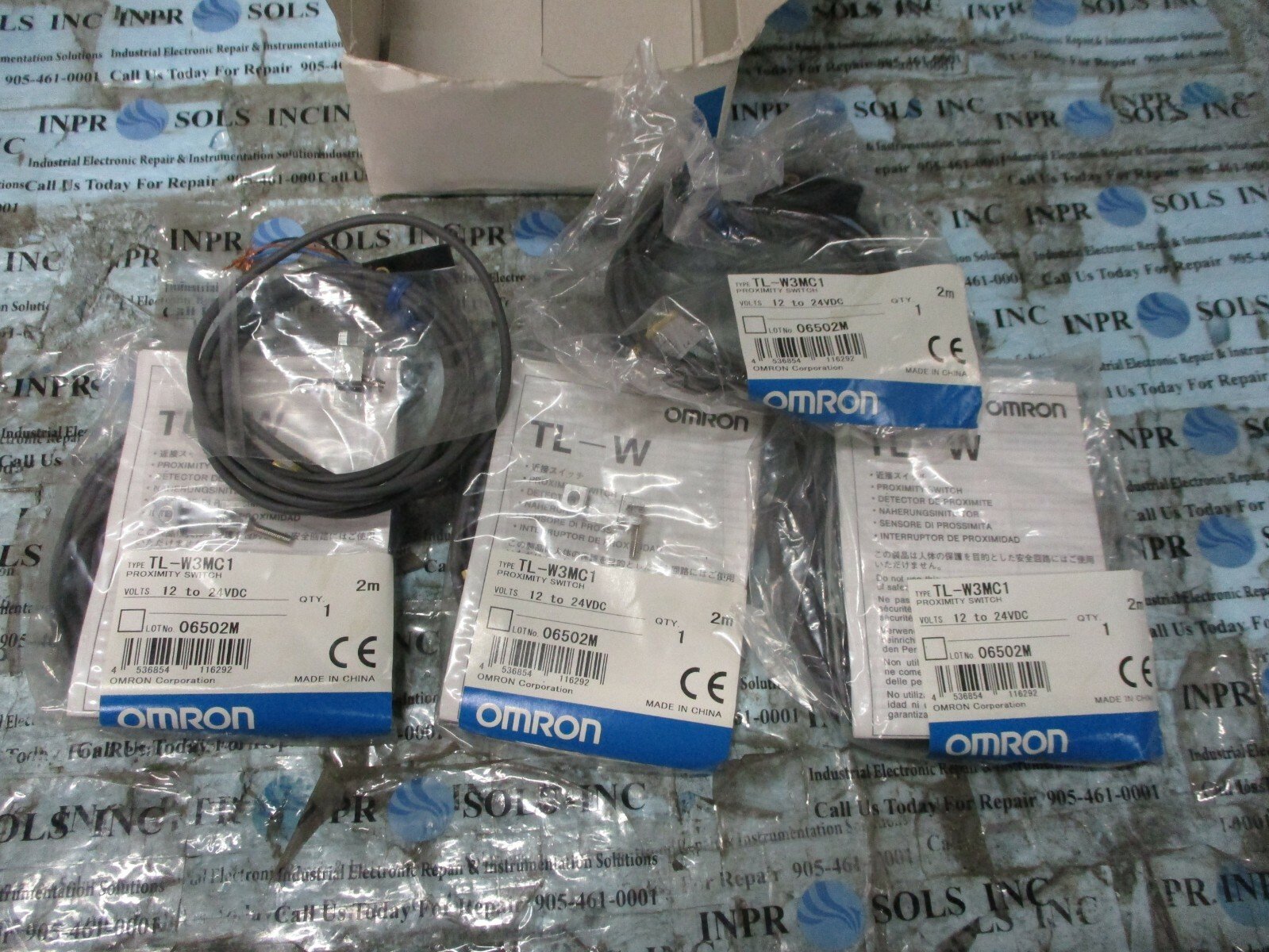 OMRON-TL-W3MC1-Prximity-Switch-12-24VDC-2m-OMRON-TL-W3MC1-NEW-154320450949 OMRON TL-W3MC1 Prximity Switch 12-24VDC 2m OMRON TL-W3MC1 *NEW * - Image 1