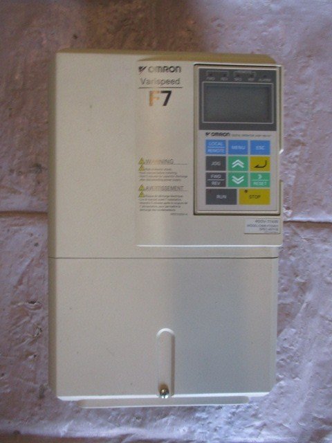 Omron-CIMR-F7Z4011-Varispeed-F7-Inverter-400V-11kW-3PH-AC-Drive-VFD-Tested-168344083389 Omron CIMR-F7Z4011 Varispeed F7 Inverter 400V 11kW 3PH AC Drive VFD *Tested* - Image 1