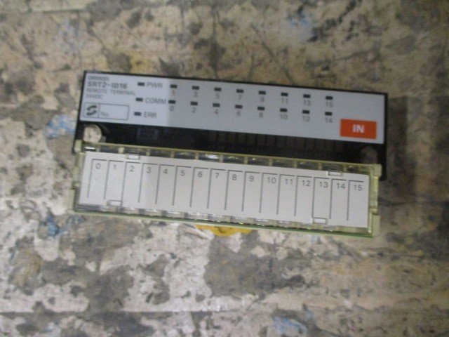 Omron-SRT2-ID16-16-Point-24VDC-Digital-Input-Remote-Terminal-Module-Tested-167912146269 Omron SRT2-ID16 16-Point 24VDC Digital Input Remote Terminal Module *Tested* - Image 1