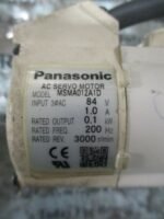 Panasonic MSMA012A1D AC Servo Motor 84V 1A 0.1kW 200HZ 3000r/min *TESTED* - Image 8