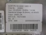 Phoenix Contact QUINT-PS-100-240AC/24DC/5 DC Power Supply 24VDC 5Amp *Tested* - Image 8