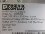 Phoenix Contact QUINT-PS/1AC/24DC/5 DC Power Supply 24VDC 5A 2866750 *Tested* - Image 8