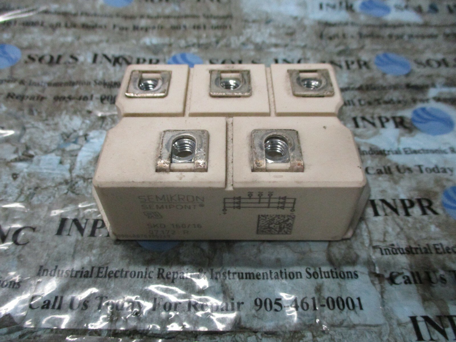 SEMIKRON-SKD-16016-SEMIPOINT-IGBT-Power-Module-SEMIKRON-SKD16016-Tested-154283419129 SEMIKRON SKD 160/16 SEMIPOINT IGBT Power Module SEMIKRON SKD160/16 *Tested* - Image 1