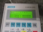 SIEMENS 6AV3505-1FB12 Operator Panel OP-5A2 COROS HMI Display 24VDC *Tested* - Image 5