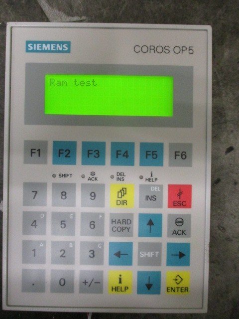 SIEMENS-6AV3505-1FB12-Operator-Panel-OP-5A2-COROS-HMI-Display-24VDC-Tested-157485290079 SIEMENS 6AV3505-1FB12 Operator Panel OP-5A2 COROS HMI Display 24VDC *Tested* - Image 1