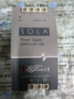 SOLA SDN5-24-100 DC Power Supply SDN 5-24-100 24VDC 5A 115/230VAC *Tested* - Image 3