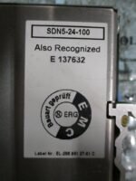 SOLA SDN5-24-100 DC Power Supply SDN 5-24-100 24VDC 5A 115/230VAC *Tested* - Image 5