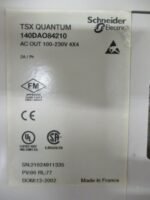 Schneider 140DAO84210 Modicon AC Out Module 100-230V 4x4 140 DAO 842 10 *Tested* - Image 7
