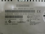 Siemens 6AV6 542-0CA10-0AX0 Simatic Panel OP270 KEY-6 CSTN 24VDC *Tested* - Image 9