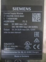 Siemens 6SL3100-1DE22-0AA1 SINAMICS S120 Control Supply Module 24V 20A *Tested* - Image 6