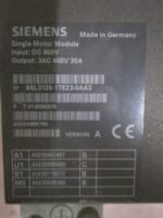 Siemens 6SL3126-1TE23-0AA3 SINAMICS Single Motor Module 600VDC 30A VER A*Tested* - Image 5