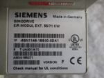 Siemens 6SN1146-1BB00-0DA1 Simodrive E/R-MODULE EXT. 55/71kW A5E00185371*Tested* - Image 6
