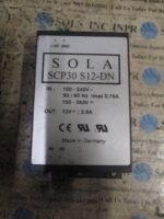 Sola SCP30 S12-DN DC power Supply 100-353VDC 100-240VAC 12VDC 2.5A *Tested*