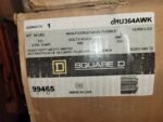 Square D CHU362AWK Safety switch, heavy duty, non fusible 200 Amp 600V NEMA12