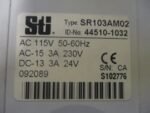 Sti SR103AM02 Safety Relay ID-No: 44510-1032 Relay 115VAC 24VDC 092089 *Tested* - Image 5