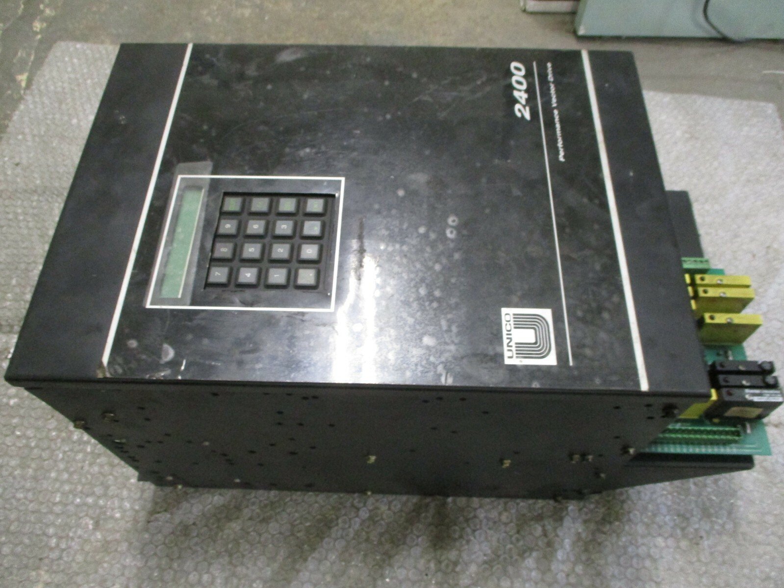 UNICO-2400-109207-AC-Inverter-109207-ECL-01-40HP-460VAC-52A-78A-104A-Tested-164328230899 UNICO 2400 109207 AC Inverter 109207 ECL 01 40HP 460VAC 52A 78A 104A *Tested* - Image 1