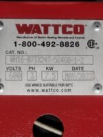 Wattco Heating element WH16-07IX24T-56460-1-2, 600V, 3PH, 7.5KW WHI6-07IX24T-564 - Image 3