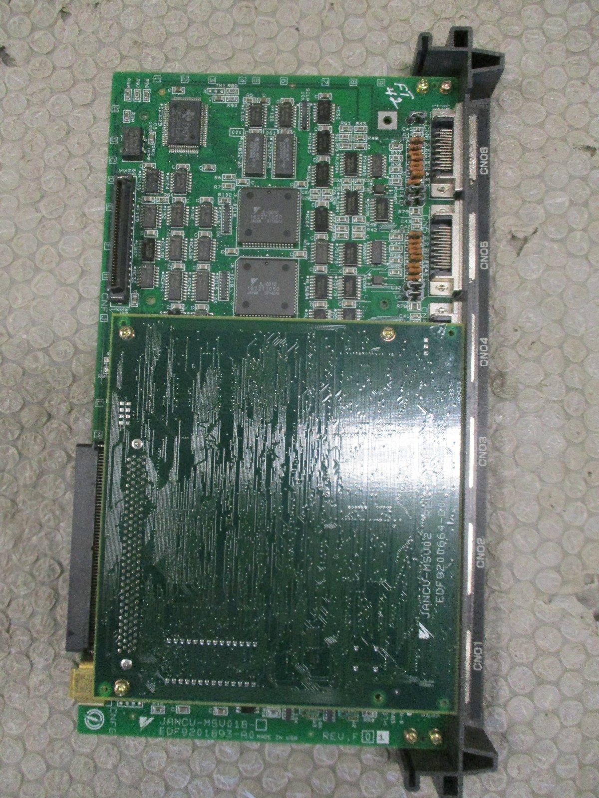 Yaskawa-JANCU-MSV01B-PLC-Module-JANCU-MSV02-REV-D-01-PLC-Module-Tested-163131983679 Yaskawa JANCU-MSV01B PLC Module JANCU-MSV02 REV D 01 PLC Module *Tested* - Image 1