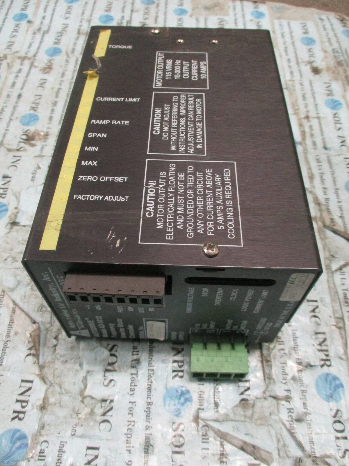 Automation Autodrive Model AD-1012 Frequency Inverter Motor Controller 