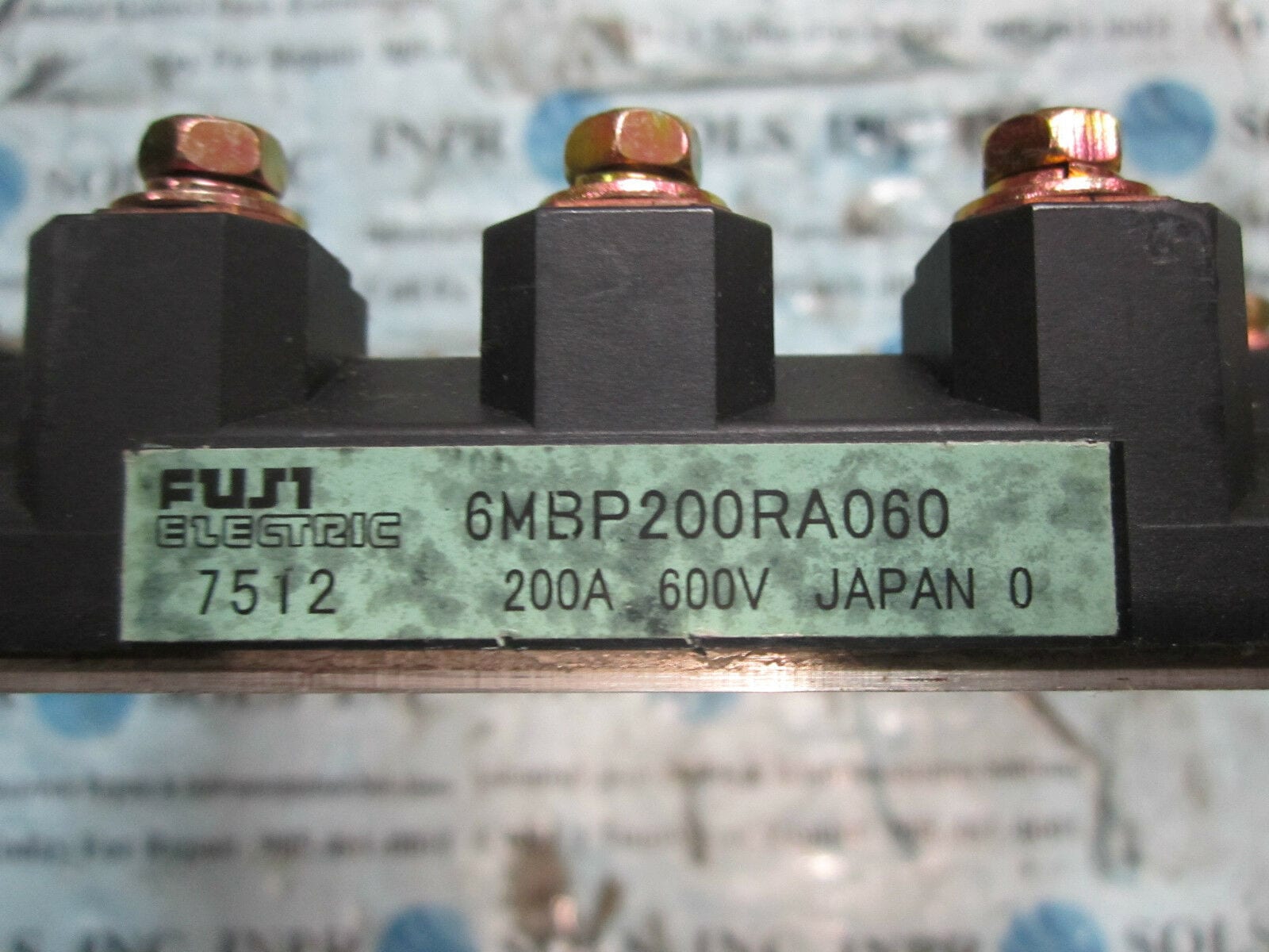 6MBP200RA060 NEW FUJI IGBT Power Module 200A 600V
