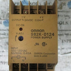 OMRON S82K-10024 DC Power Supply Unit 24VDC 4.2Amp 100-240VAC *Fully Tested* 