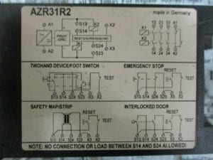 Schmersal Steute AZR31R2 Multi function Safety Relay 24VDC/AC C *Tested* - Image 7