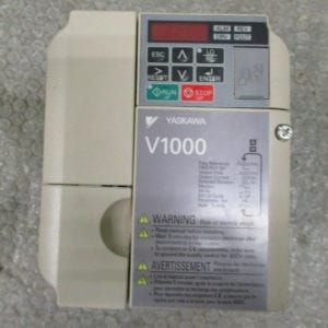 Yaskawa CIMR-VU4A0005FAA V1000 AC Drive E131457 380-480VAC 5.4Amp Rev D *Tested* 